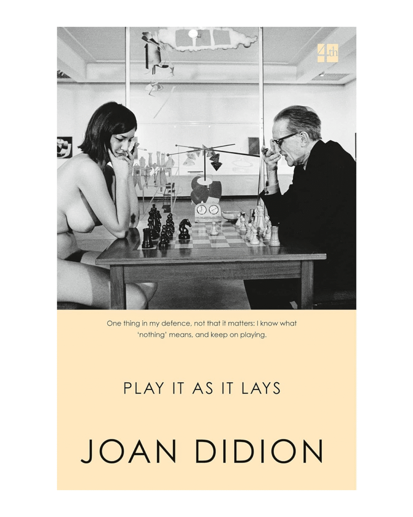 Weekly selections of 10 thoughtful pieces — from fashion to design. Each item is chosen with intention, crafted with care, and meant to last. Here the book play it as it lays by Joan Didion