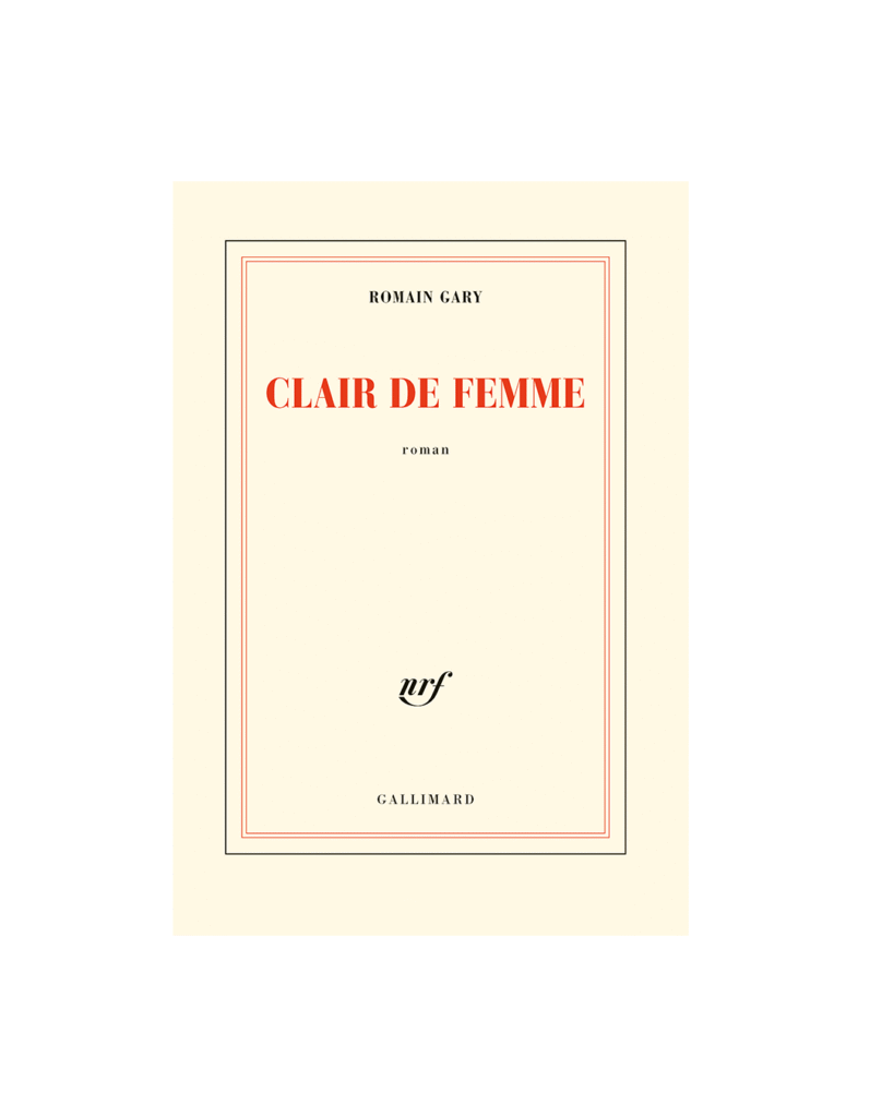 Book Clair de Femme by Romain Gary