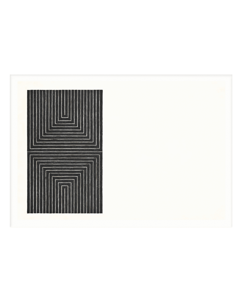 Prints and multiples, Lithograph on Barcham Green paper - Frank Stella Artwork
