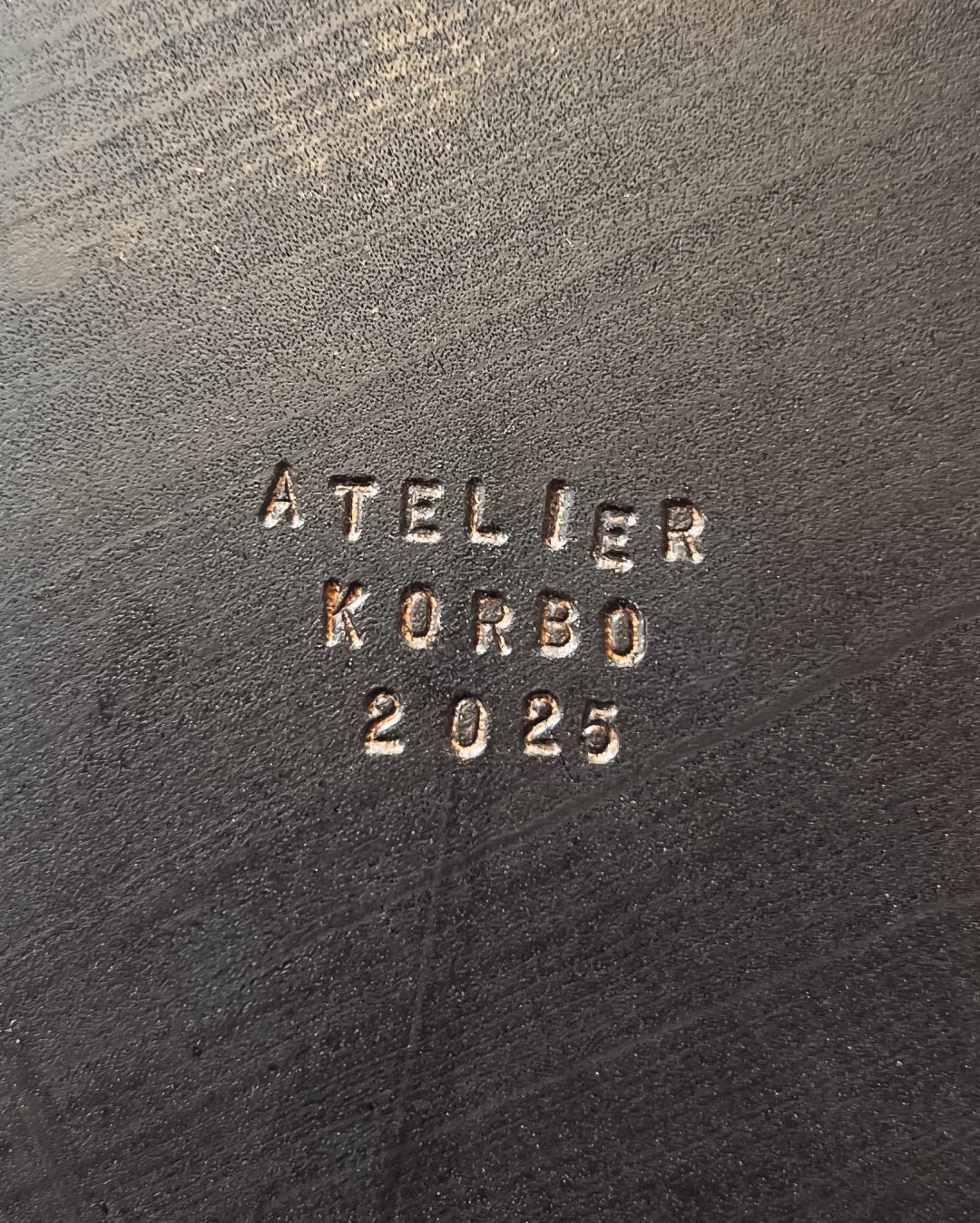 AK Makers Mark Detail (Bottom of Praetorian Side Table