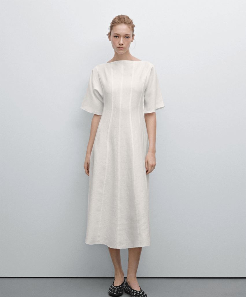 thecuralist_ourpicks_spring25_massimodutti_dresswhitelin